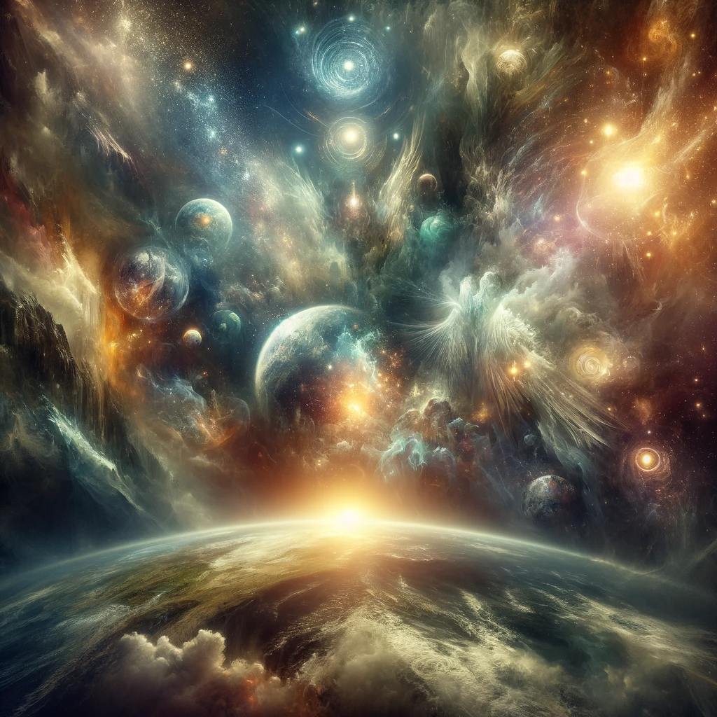 Ark.au Illustrated Bible - Genesis 1:1 - In the beginning God{After 