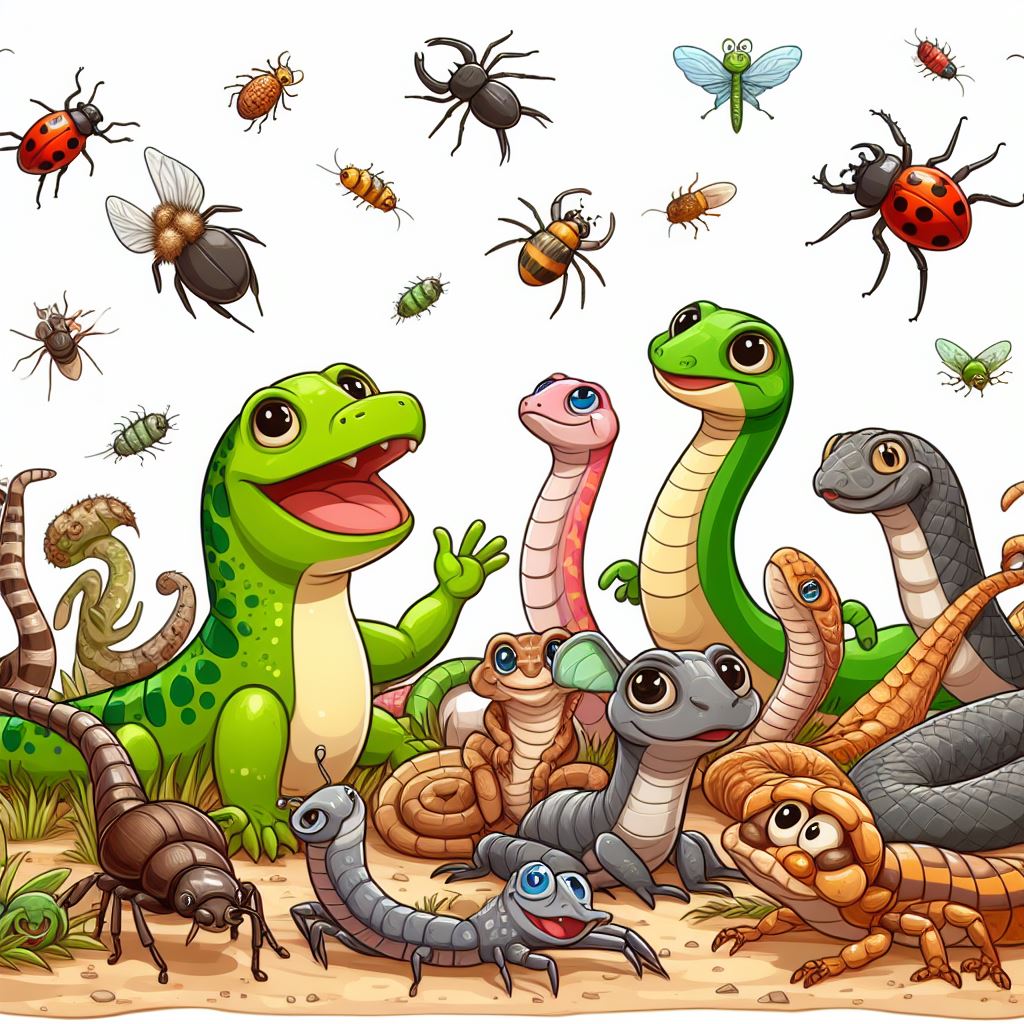 Ark.au Illustrated Bible - Genesis 1:25 - God made the animals of the earth after their kind, and the cattle after their kind, and everything that creeps on the ground after its kind. God saw that it was good.