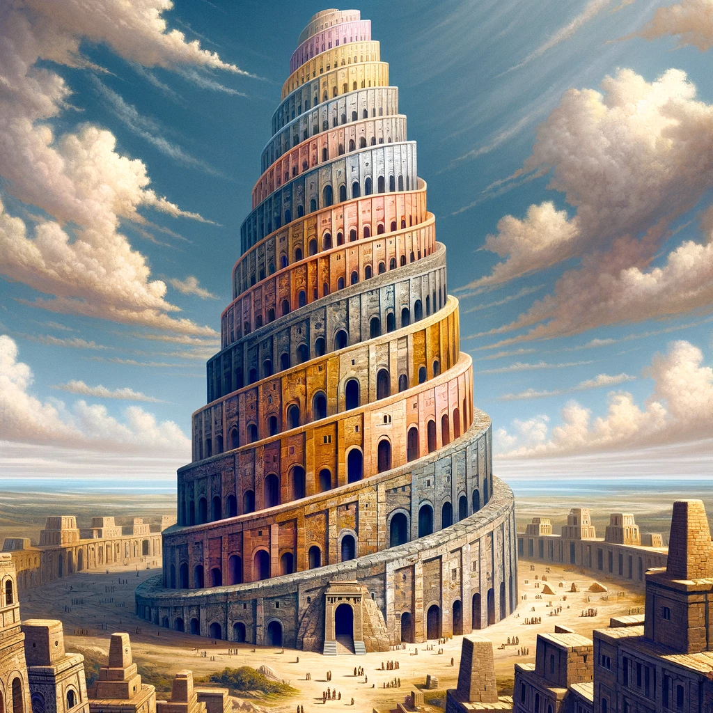 Ark.au Illustrated Bible - Genesis 11:4 - They said, 