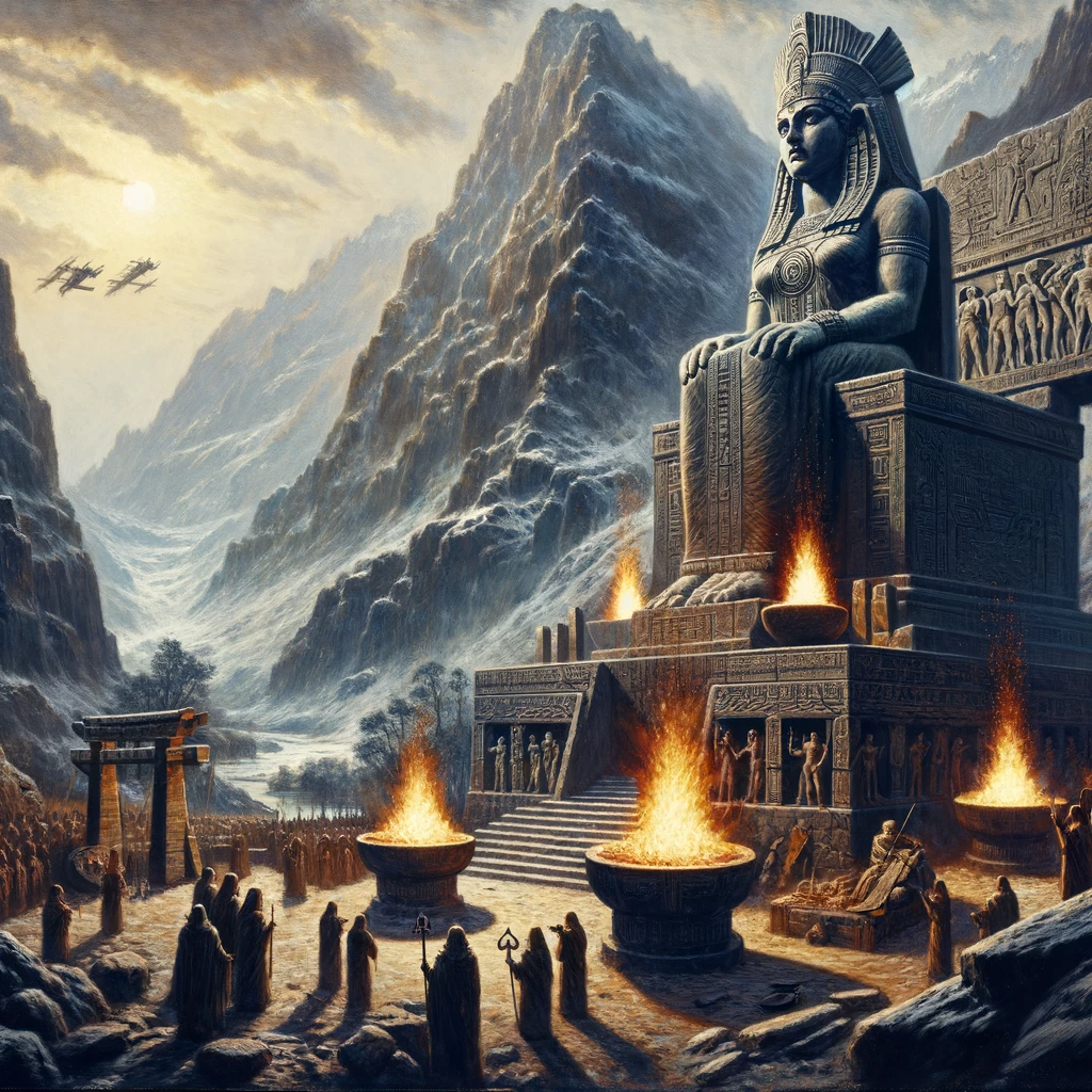 Ark.au Illustrated Bible - 2 Kings 14:4 - However the high places were not taken away: the people still sacrificed and burnt incense in the high places.