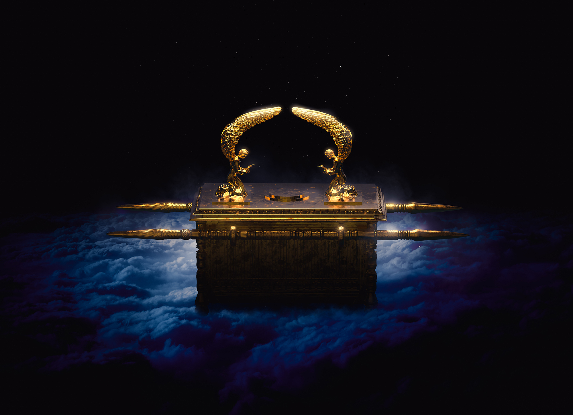 Ark.au Illustrated Bible - Exodus 25:22 - There I will meet with you, and I will tell you from above the mercy seat, from between the two cherubim which are on the ark of the testimony, all that I command you for the children of Israel.