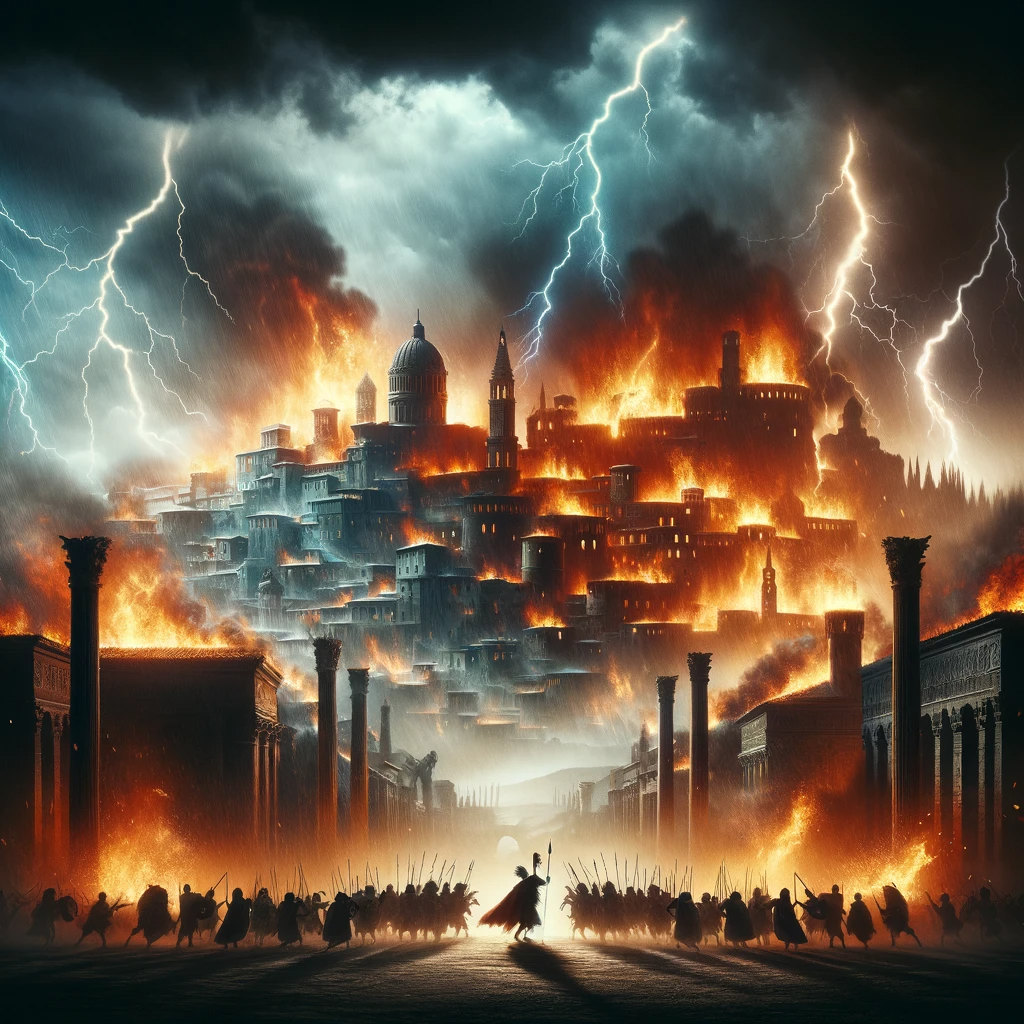 Ark.au Illustrated Bible - Jeremiah 51:35 - The violence done to me and to my flesh be upon Babylon, shall the inhabitant of Zion say; and my blood upon the inhabitants of Chaldea, shall Jerusalem say.